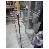 Glass shelf 14x14x32. stair carry