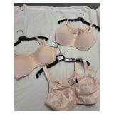 Set of 3 Mastectomy Bras Size 42B