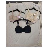 3 - Mastectomy Bras Sizes 38A, 42A, And 34B