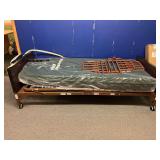 Semi Electric Hospital Bed With 1/2 Rails and LAL Matress