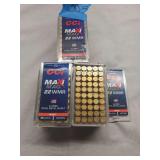 3 Boxes of CCI Maxi Mag 22 WMR Ammo