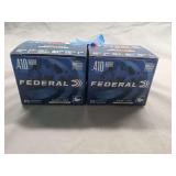 2 Boxes of Federal 410 Shotgun Shells