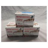 999 Rounds of Winchester 22LR HP Copper Plated