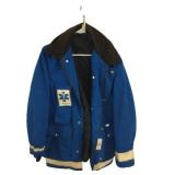 Express Blue EMT Jacket with Medical Symbol Patch