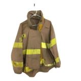 Firefighter Turnout Jacket with High-Visibility Ye