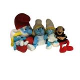 The Smurfs Cartoon Character Plush Toy Set with Re