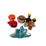 Artisan Glass and Ceramic Collection - Red Glass B