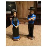 Pilgrim Statues