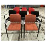 LOT - Stackable side chairs (11)