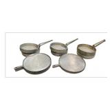 LOT - Sauce pans and pizza pans. See photos