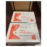 (2) ACCU Blood collection kits. NEW/ Sealed