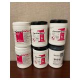 Cavi Wipes. (6) containers. NEW/ Sealed