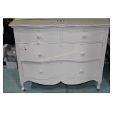 4 Drawer White Dresser