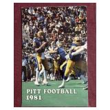 DAN MARINO PITT SCHEDULE - 1981 (PRE-ROOKIE)