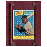 WILLIE MAYS - 1958 TOPPS # 486