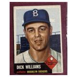 1953 DICK WILLIAMS - TOPPS # 125