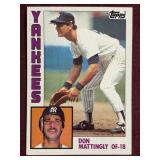 DON MATTINGLY ROOKIE - 1984 TOPPS # 8