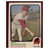 RICH GOSSAGE ROOKIE - 1973 TOPPS # 174