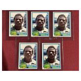 (5) RICKEY HENDERSON 2ND YEAR - 1981 TOPPS # 261