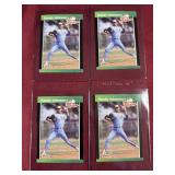 (4) RANDY JOHNSON ROOKIES - 1989 DONRUSS ROOKIES