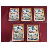 (5) FRANK THOMAS ROOKIES - 1990 TOPPS # 414