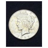 1923-S SILVER PEACE DOLLAR