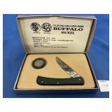 SOLINGEN COLLECTOR KNIFE & COIN SET "BUFFALO