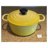 LE CREUSET NO. 18 ENAMELED CAST IRON DUTCH OVEN -