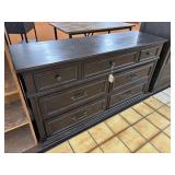 WOODEN MEDIA CONSOLE DRESSER (56x18x29")