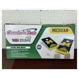 WILD SPORTS MICHIGAN CORNHOLE TOSS SET - IN BOX