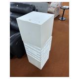 (3) STORAGE BINS (14x14x14")