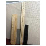 LUMBER LOT INCLUDING (4) 7" X 72" X BOARDS, (2)