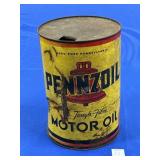 5QT PENNZOIL MOTOR OIL CAN