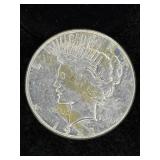 1922-S SILVER PEACE DOLLAR