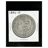 1891-O MORGAN SILVER DOLLAR