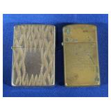 (2) VINTAGE ZIPPO LIGHTERS(U.S. ARMY SOLDIER OF