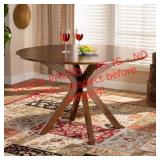 Baxton studio Kenji round dining table