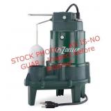 Zoeller 1/2 HP Submersible Sewage Pump, Cast Iron