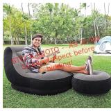 Intex Inflatable Ultra Lounge with Ottoman