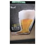 Das beer boot glass