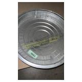 2ct aluminum trashcan lid