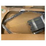 SAFTRON 18" x 24" Gray Spa Floor Mount Handrail