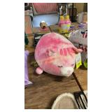 Smoochy Pals pink cat plushie