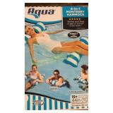 Aqua hammock for pool w/ arm floatie