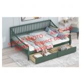 Full Size Daybed Bed Frame ONLY w/2 Drawers