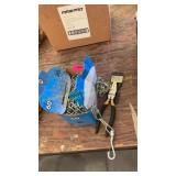 Dog Tie Out Chain & 8" Lineman Pliers