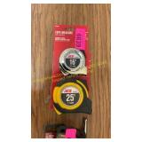 16ï¿½ tape measure & 25ï¿½ tape measure