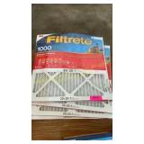 4ct 3M 20x20x1 air filters