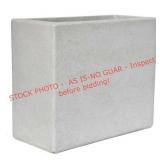 2ct Composite White Wash Deck Box