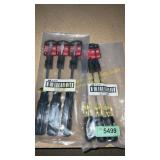 6 ct. Ace 6" Flathead Screwdrivers, 3/16 & 5/16